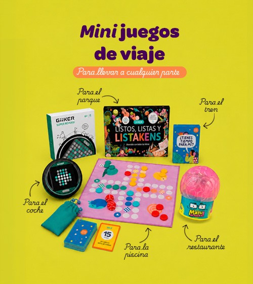 Mini juegos de viaje