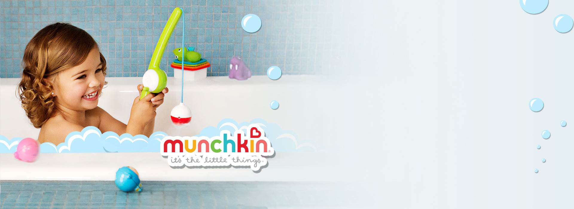 ¡Qué divertido es el momento del baño!