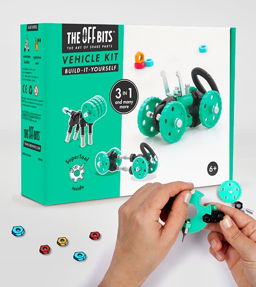 Robots DIY con un ingenioso sistema de construcción