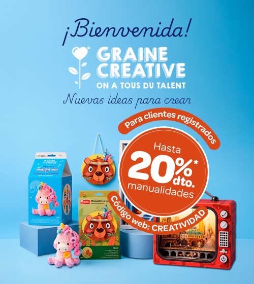 Tu momento creativo con un descuento alucinante