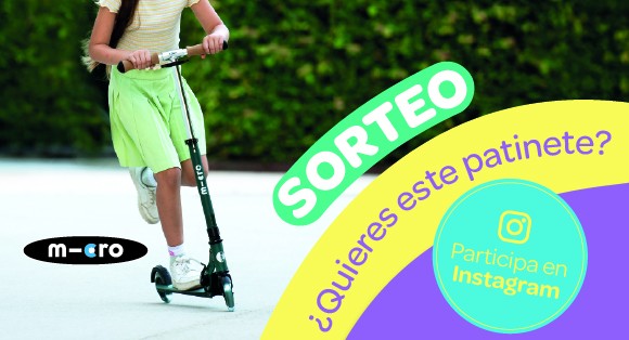 ¡SORTEO! ¡Gana un patinete!