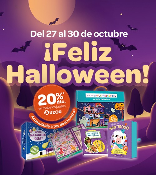 20%* de descuento en todos los juegos Auzou