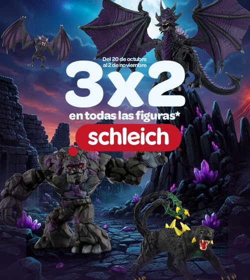 3x2 en todas las figuras Schleich