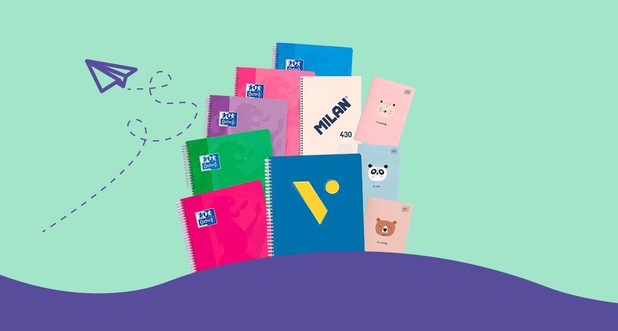 Cuadernos y blocs
