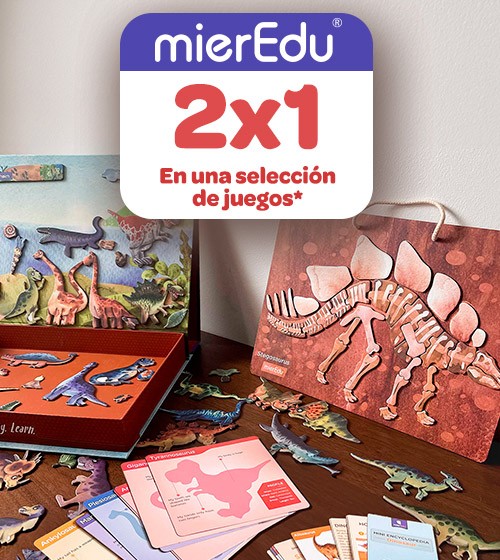 2x1 en una selección de juegos* de MierEdu