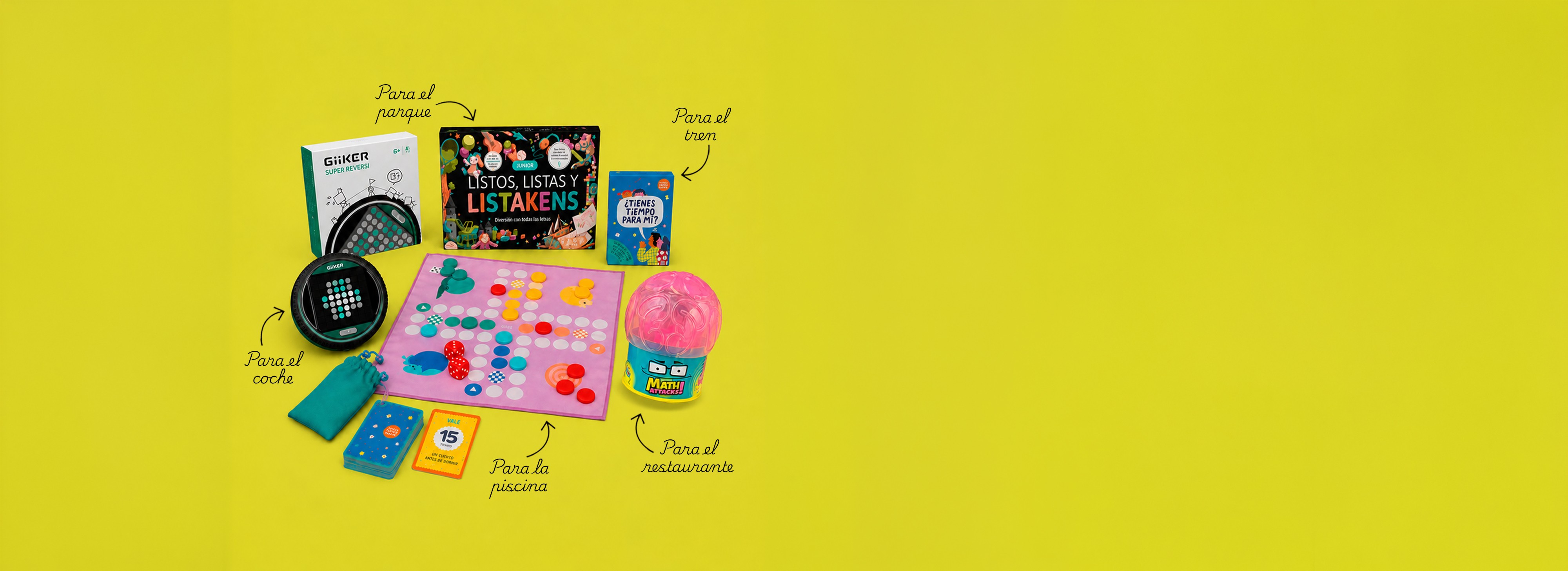 Mini juegos de viaje