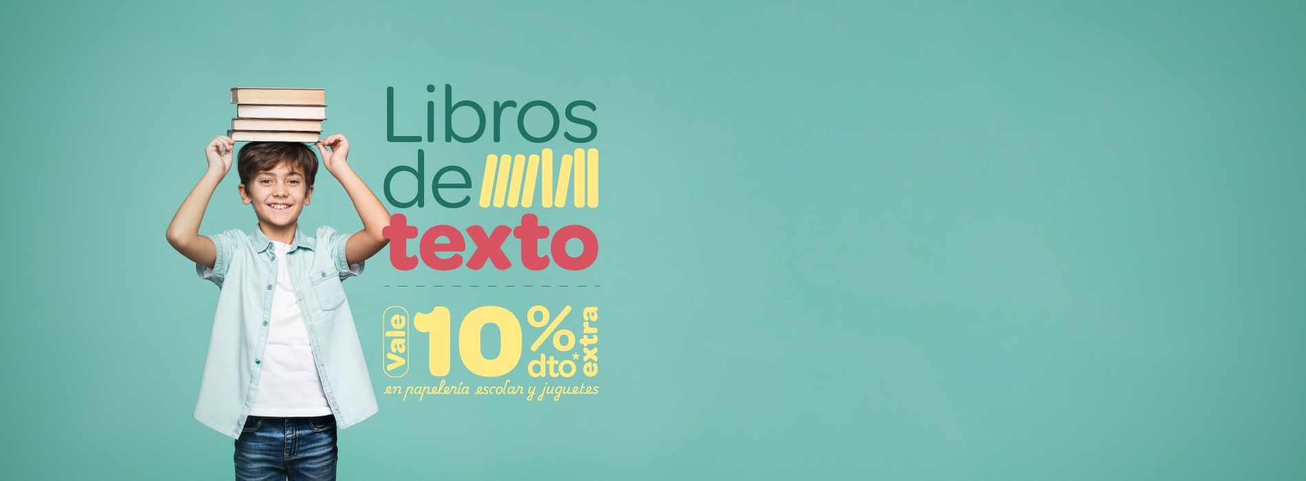 Deja tus libros de texto encargados y disfruta del verano