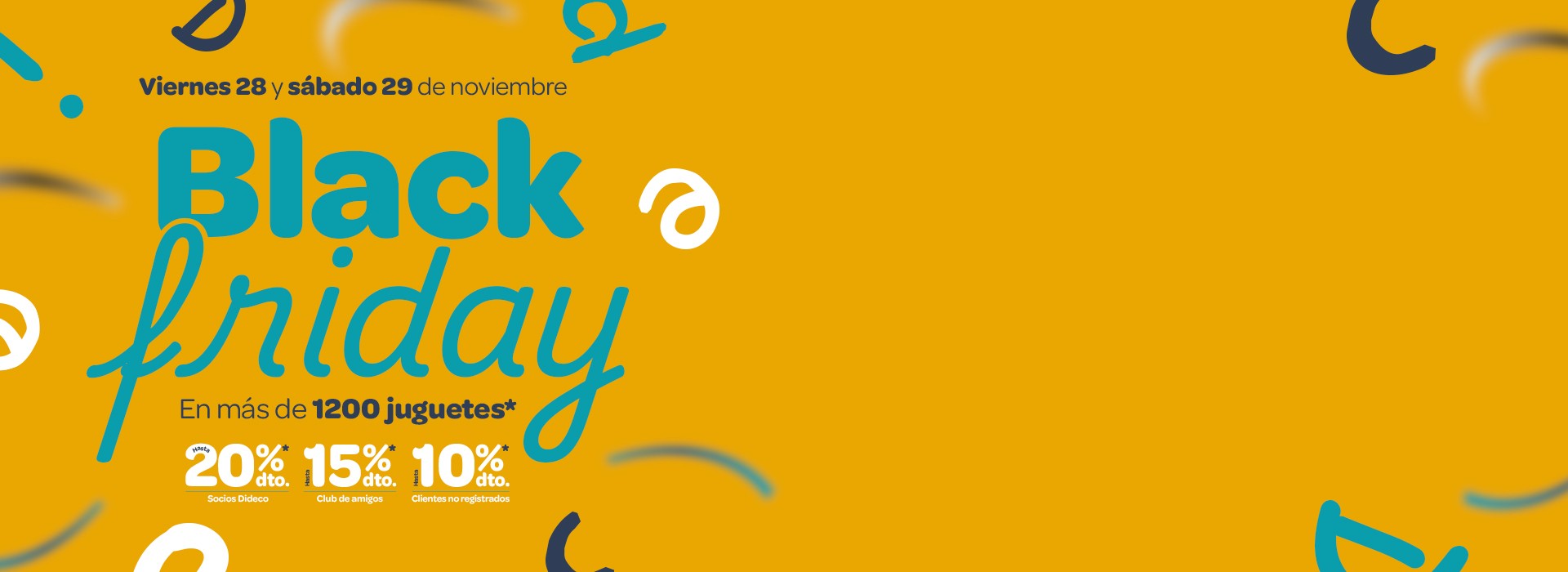 ¡Descuentos en más de 1200* juguetes!