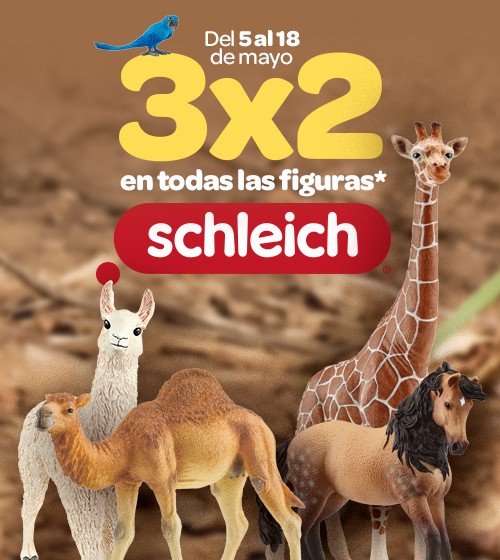 3x2 en todas las figuras Schleich