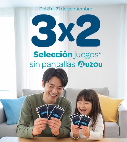 Un alucinante 3x2* en juegos de Auzou para jugar sin pantallas
